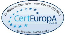 Zertifikat CertEuropa
